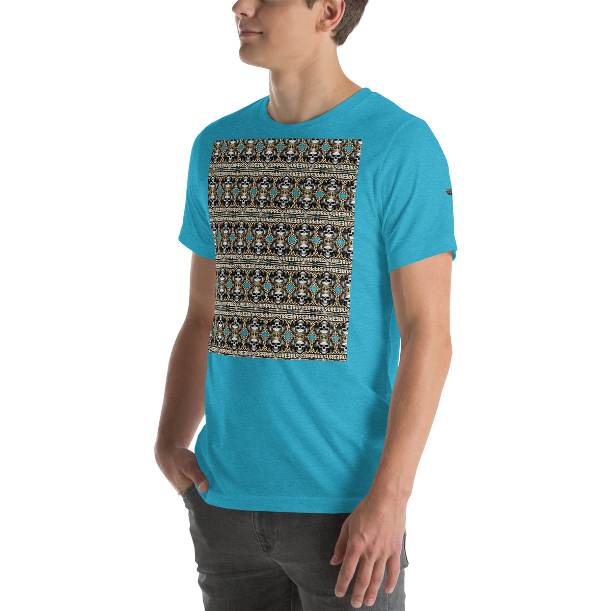 Skull Chainz Gang Soft Tee | Streetwear Graphic Tee - PREZZUREVERSE