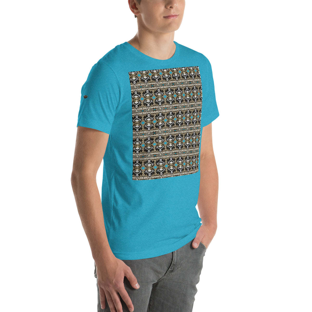 Skull Chainz Gang Soft Tee | Streetwear Graphic Tee - PREZZUREVERSE
