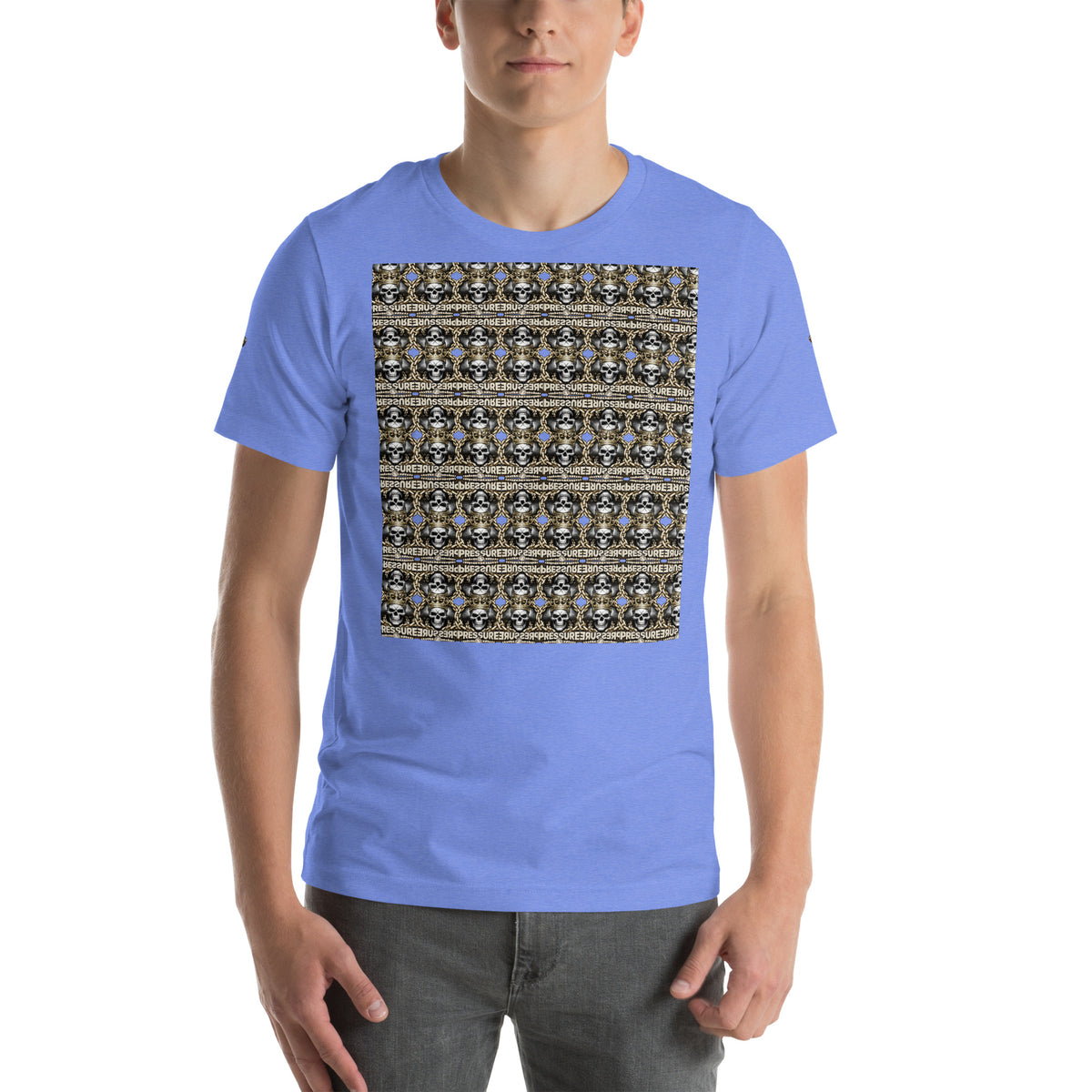 Skull Chainz Gang Soft Tee | Streetwear Graphic Tee - PREZZUREVERSE