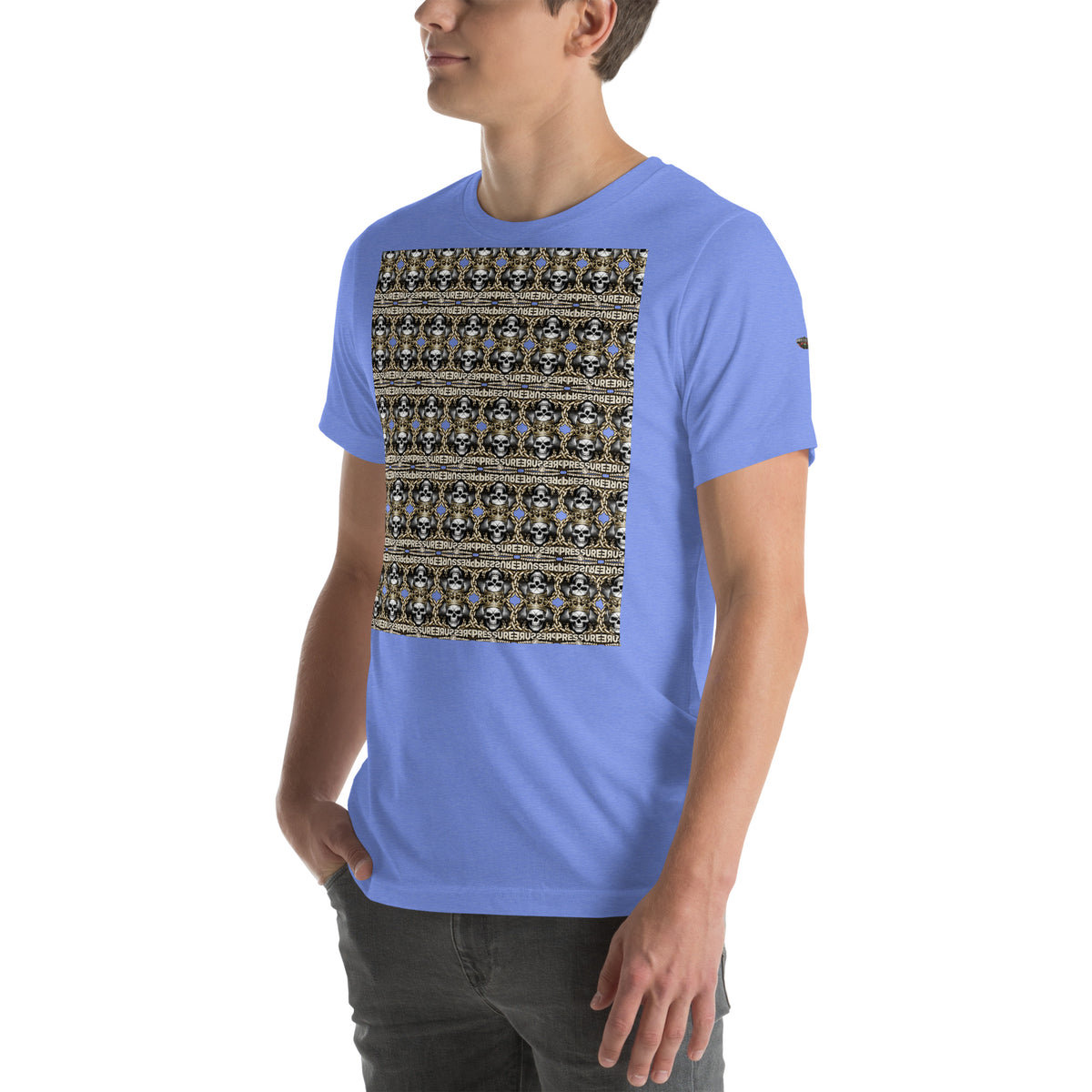 Skull Chainz Gang Soft Tee | Streetwear Graphic Tee - PREZZUREVERSE