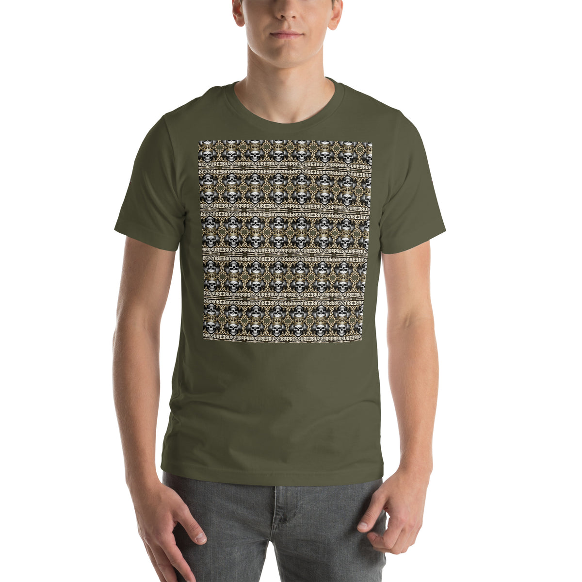 Skull Chainz Gang Soft Tee | Streetwear Graphic Tee - PREZZUREVERSE