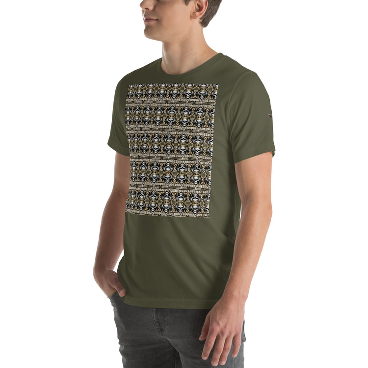 Skull Chainz Gang Soft Tee | Streetwear Graphic Tee - PREZZUREVERSE