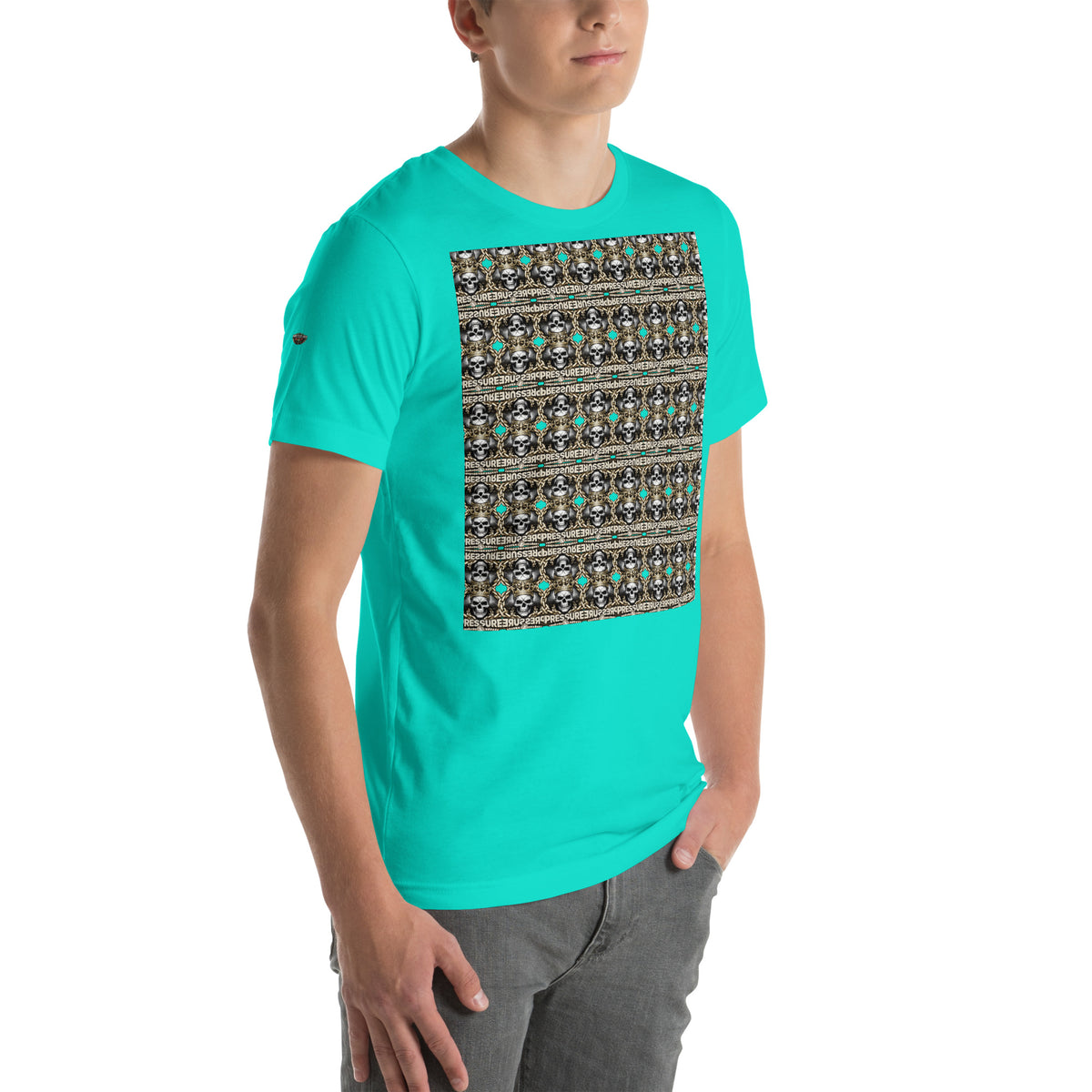 Skull Chainz Gang Soft Tee | Streetwear Graphic Tee - PREZZUREVERSE