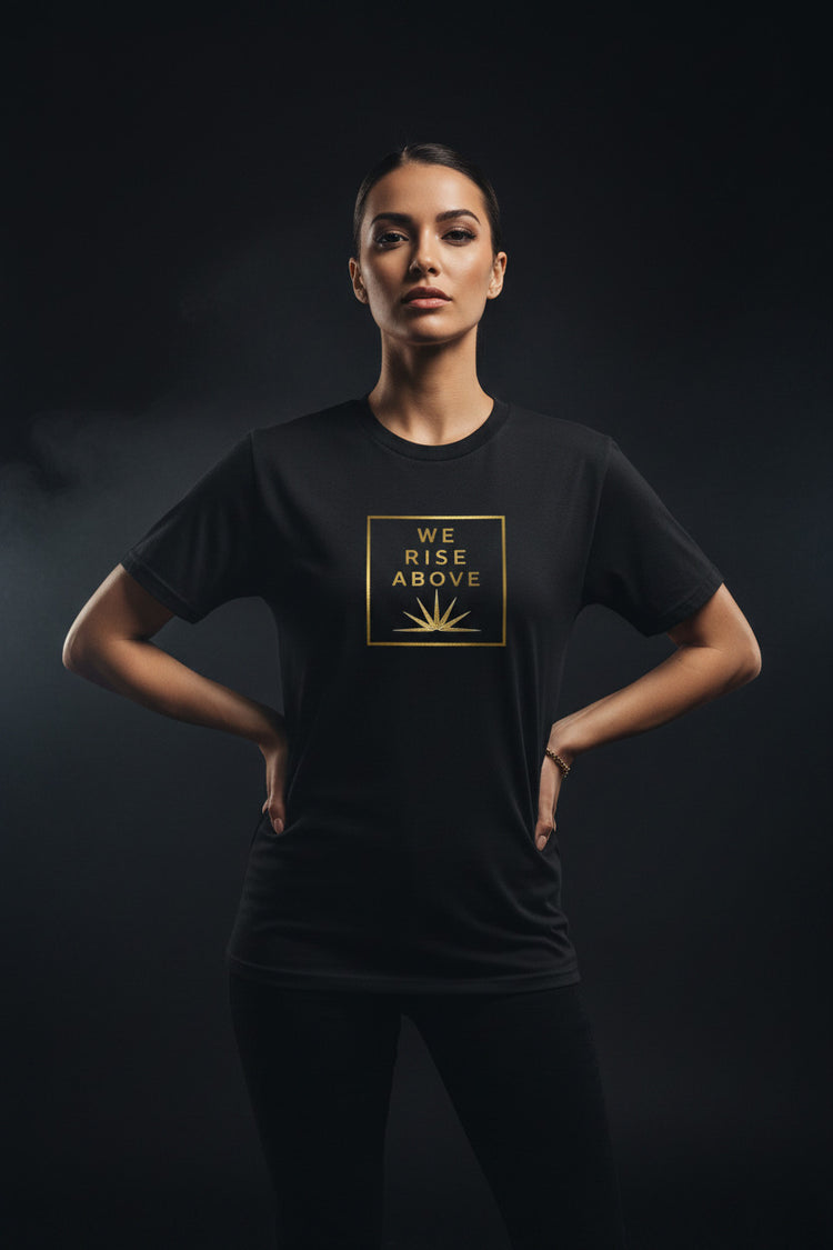 WE RISE ABOVE | Darkest Nights Classic Heavyweight Tee - We Rise Above