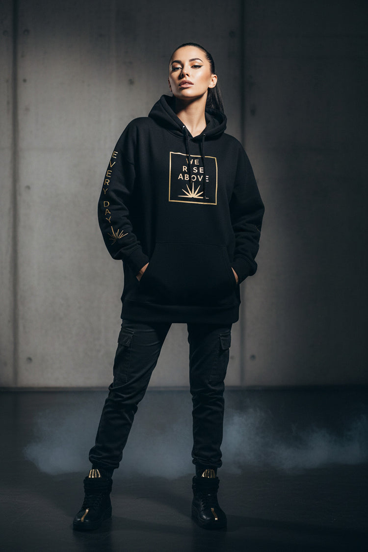 WRA Darkest Nights Heavyweight Unisex Hoodie – Your Essential Layer for Resilience - We Rise Above