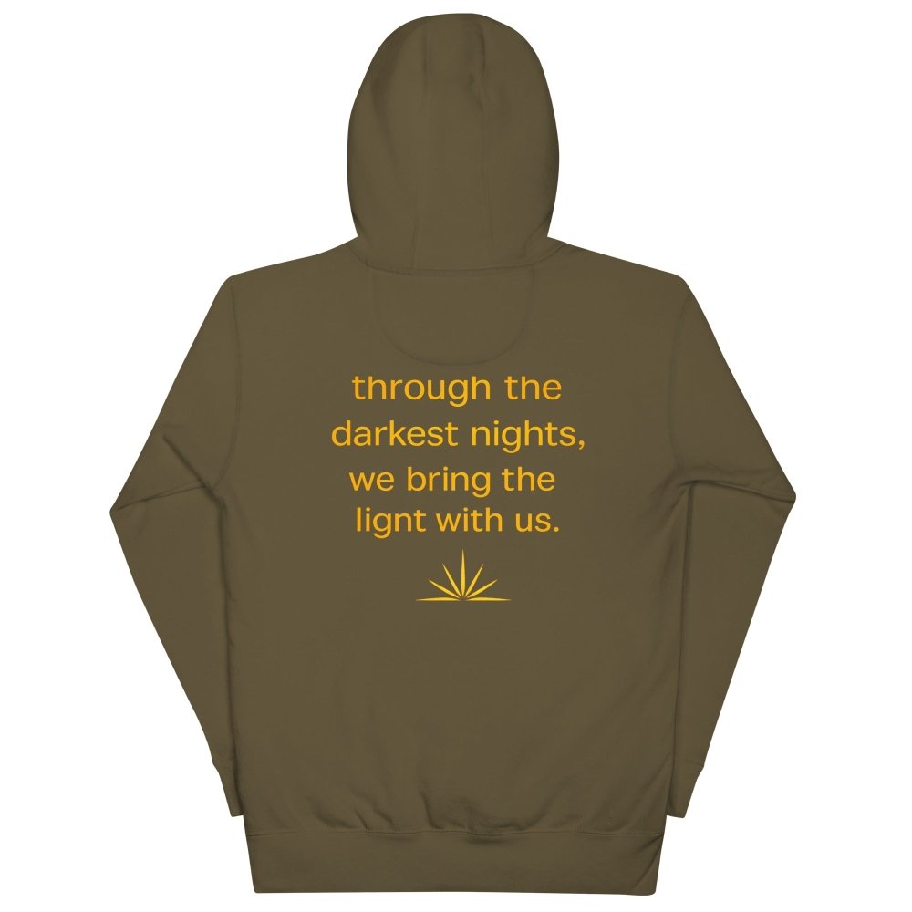 WRA Darkest Nights Heavyweight Unisex Hoodie – Your Essential Layer for Resilience - We Rise Above