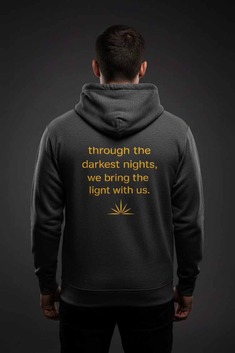 WRA Darkest Nights Heavyweight Unisex Hoodie – Your Essential Layer for Resilience - We Rise Above
